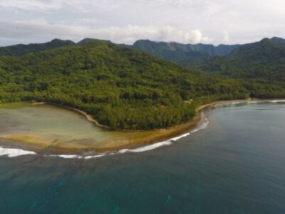A view of the Solomon Islands coastline