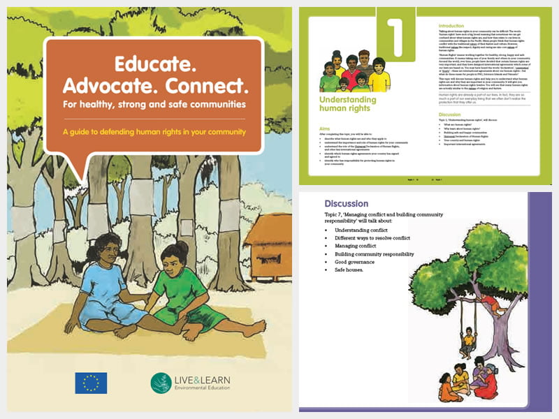 Educate. Advocate. Connect. manual for healthy, strong and safe communities