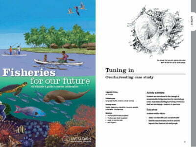 Cover page for the document 'Fisheries for our Future'
