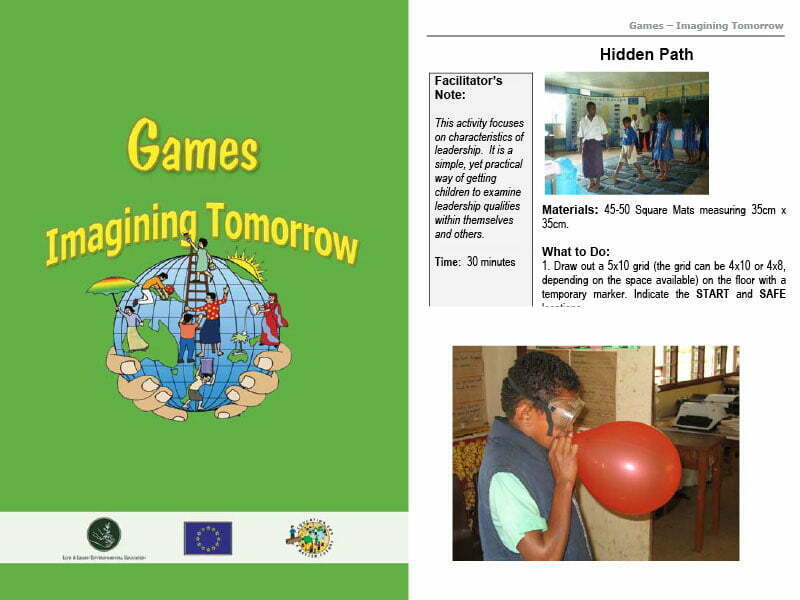 Cover page for the document 'Imagining Tomorrow - Games'