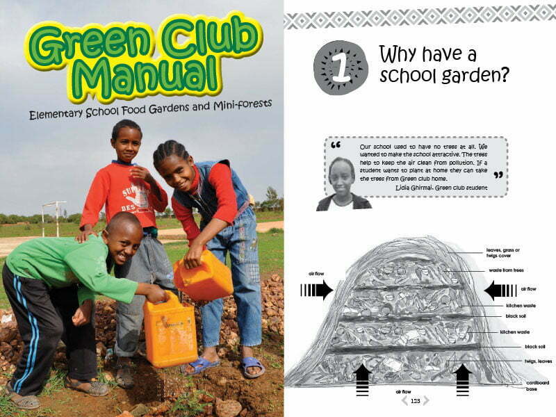 Cover page for the document 'Green Club Manual'