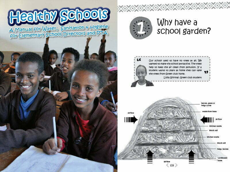 Cover page for the document 'Healthy Schools Manual'