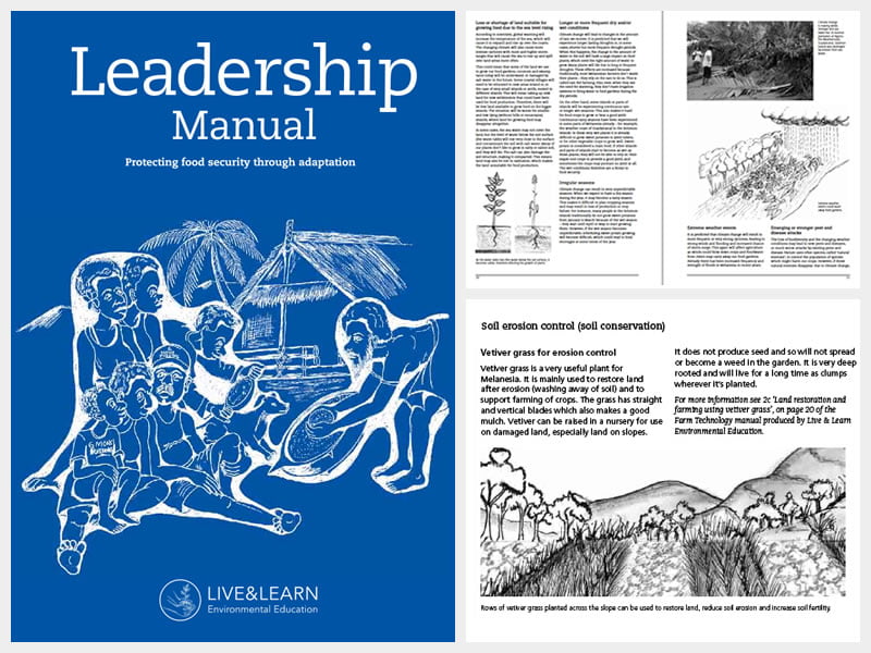 Leadership Manual: Protecting food security through adaptation