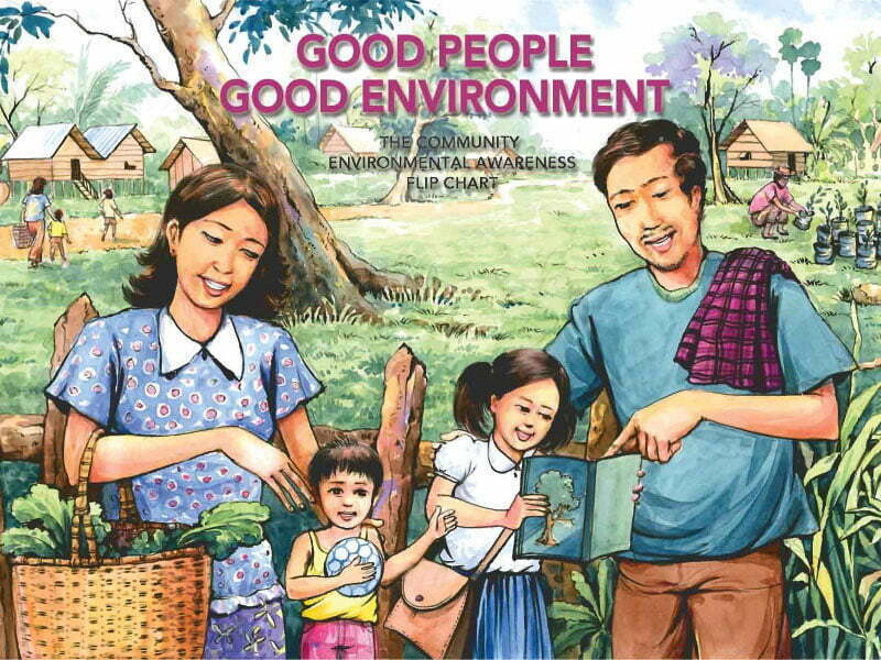Cover page for the document 'Good People, Good Environment'