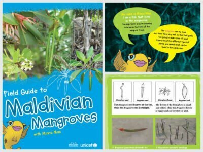 Cover page for the document 'Field Guide to Maldivian Mangroves'